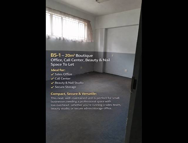 Office property to rent in HERIOTDALE